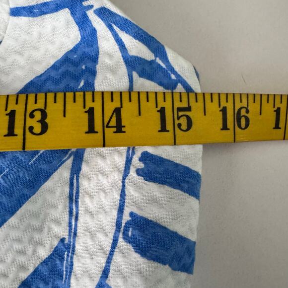 LILLY PULITZER Dress‎ 2 Annabelle Bay Blue Yacht Sea Racerback Seersucker NWT - Picture 14 of 15